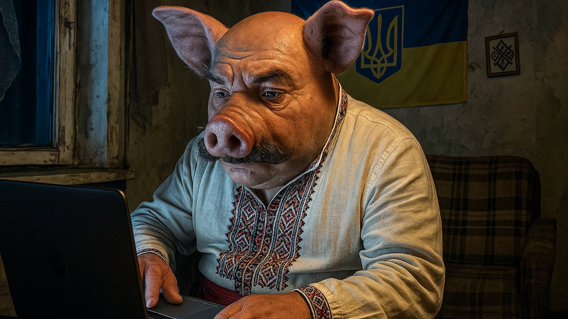 Хрюканина в Интернете, что с Торецком и причём тут красно-белый срач